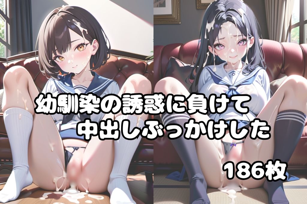 サンプル画像1:幼馴染が誘ってきたから中出し＆ぶっかけしてやった(彩風  咲) [d_512415]