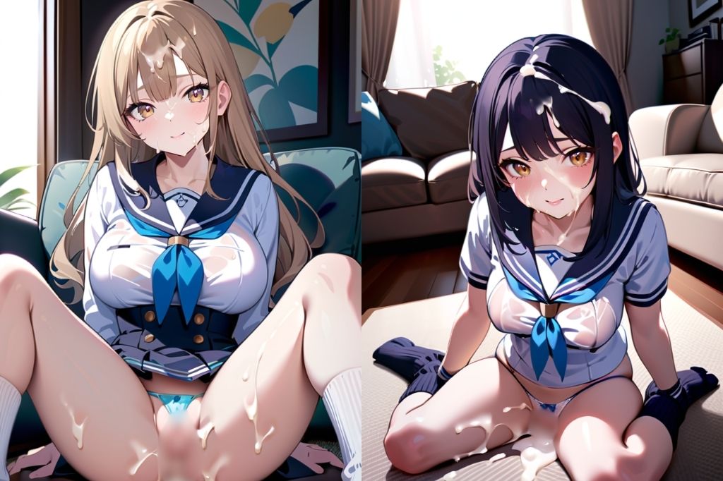 サンプル画像4:幼馴染が誘ってきたから中出し＆ぶっかけしてやった(彩風  咲) [d_512415]