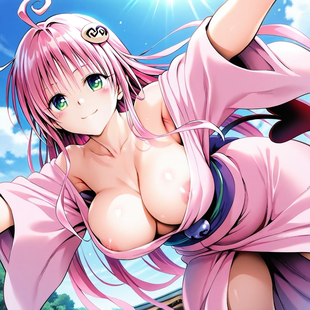 サンプル画像2:ToLOVEるヒロインズ 8人とあけおめSEX！(ナオン) [d_512454]