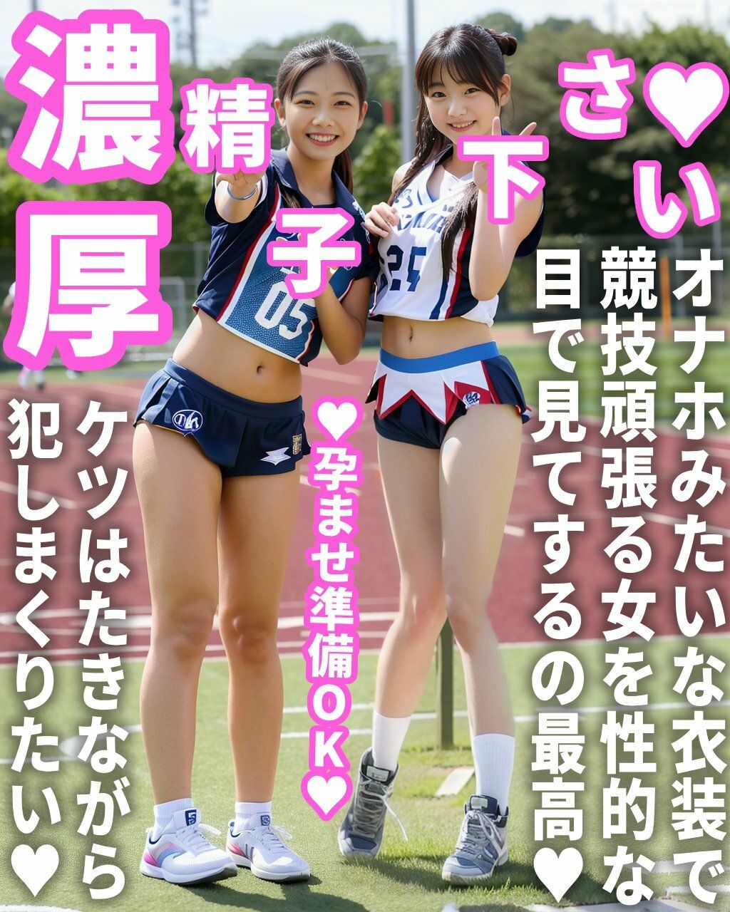 サンプル画像2:ムラムラっとくる生意気女の文字コラ 96枚分(魚知能) [d_512494]