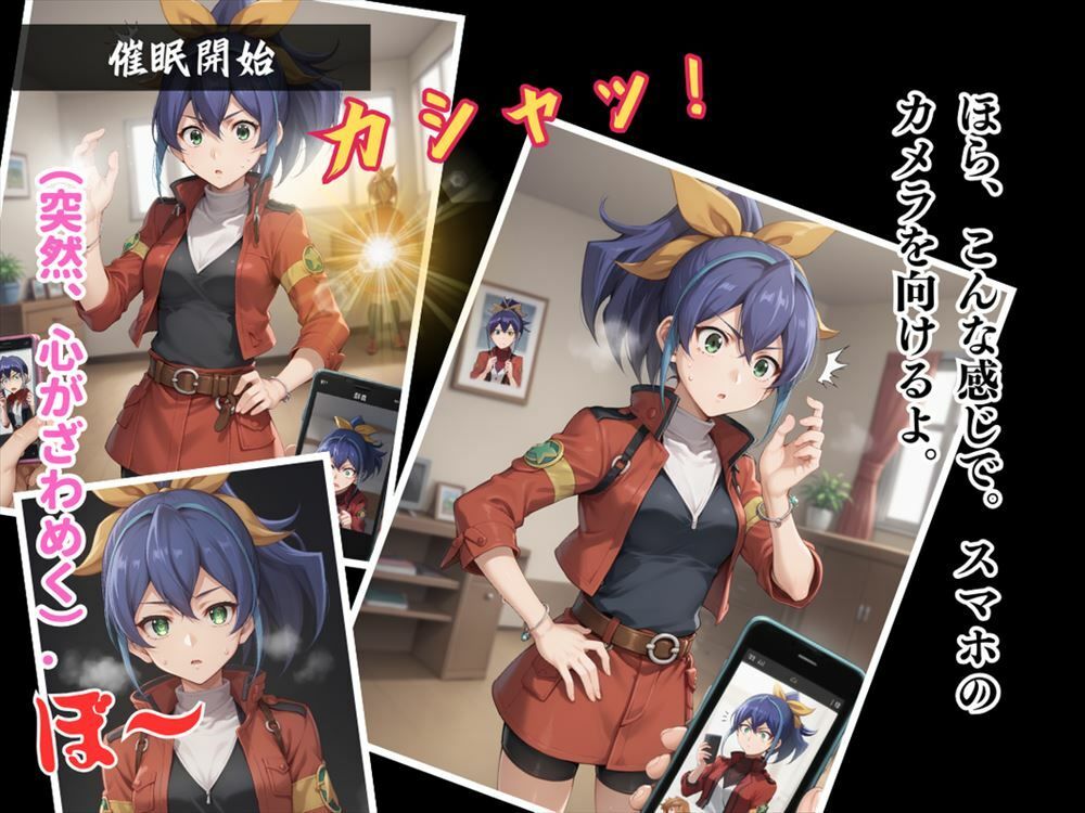 サンプル画像3:エクシーズの誘惑 〜次元の架け橋となるはずが、快楽の虜に。セ●ナ、堕ちる！〜(遊戯の迷宮) [d_512531]