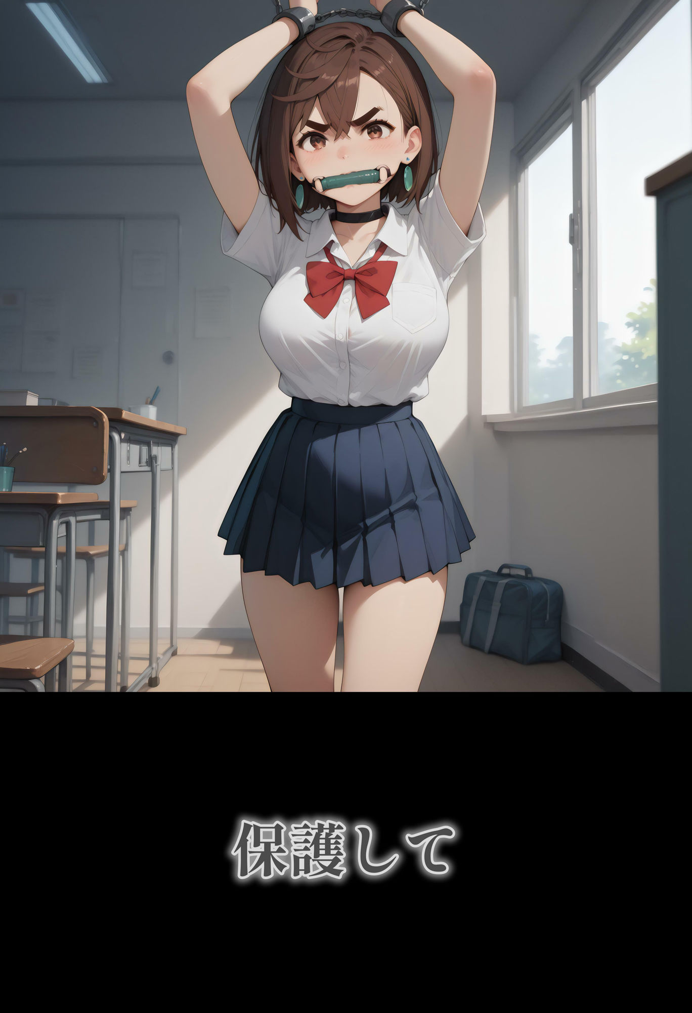 サンプル画像4:綾瀬さんを宇宙人の魔手から護れ！(一本すじ) [d_512639]