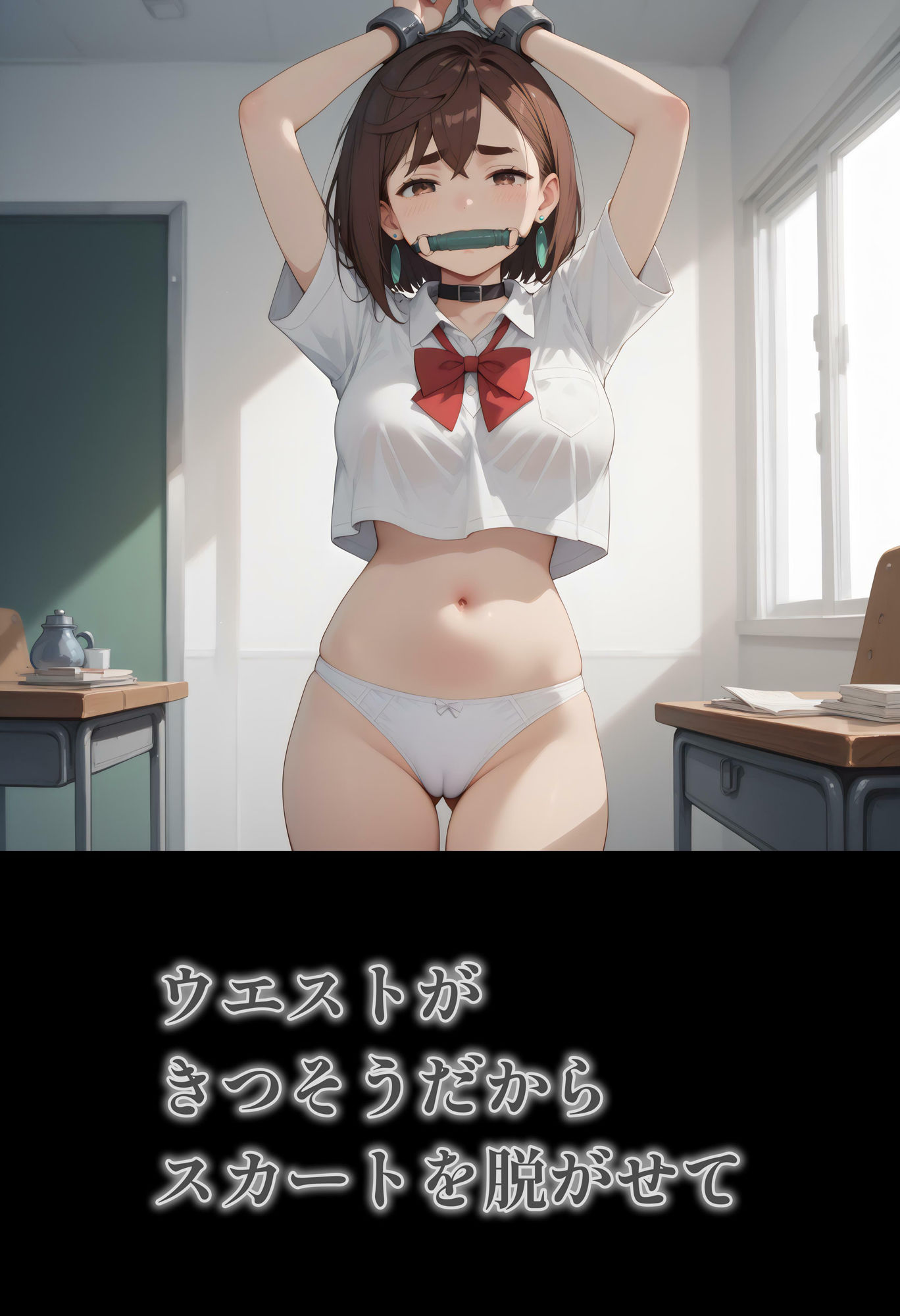 サンプル画像5:綾瀬さんを宇宙人の魔手から護れ！(一本すじ) [d_512639]