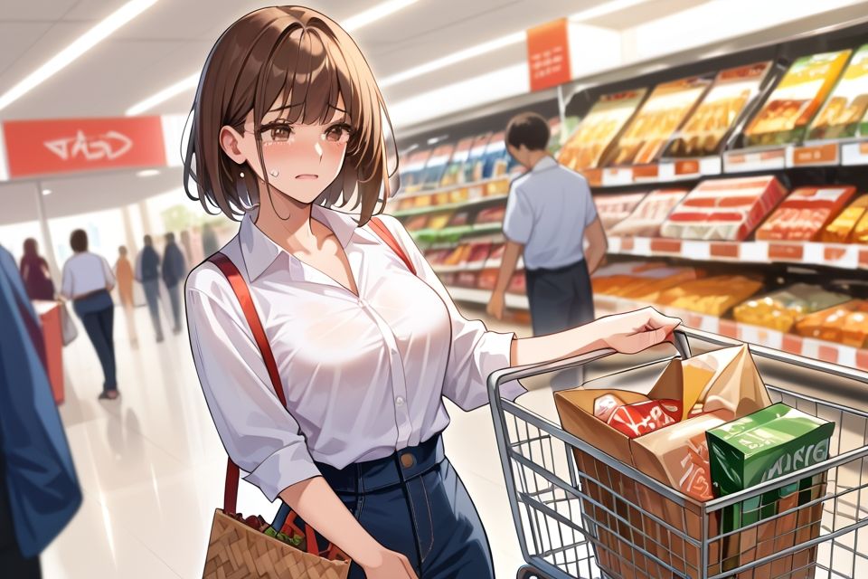 サンプル画像1:人妻と乱交パーティー(しおチャーハン) [d_512740]