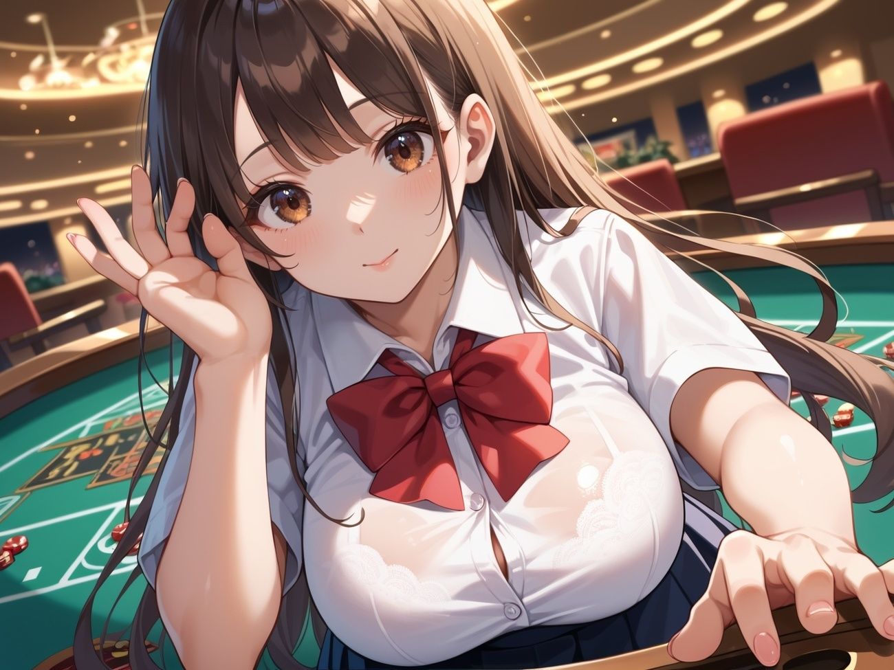 サンプル画像1:港区女子校生 中出し会員制ラウンジ(妄想マカロン) [d_512743]