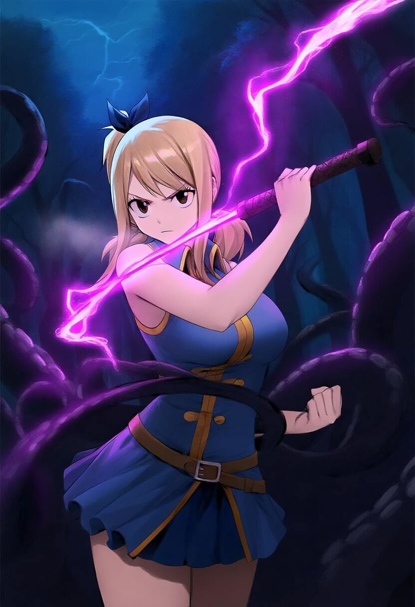 サンプル画像1:ルーシィ・ハー〇フィリア vs ぬるぬる触手(Nakki_触手・ヒロピン) [d_512756]