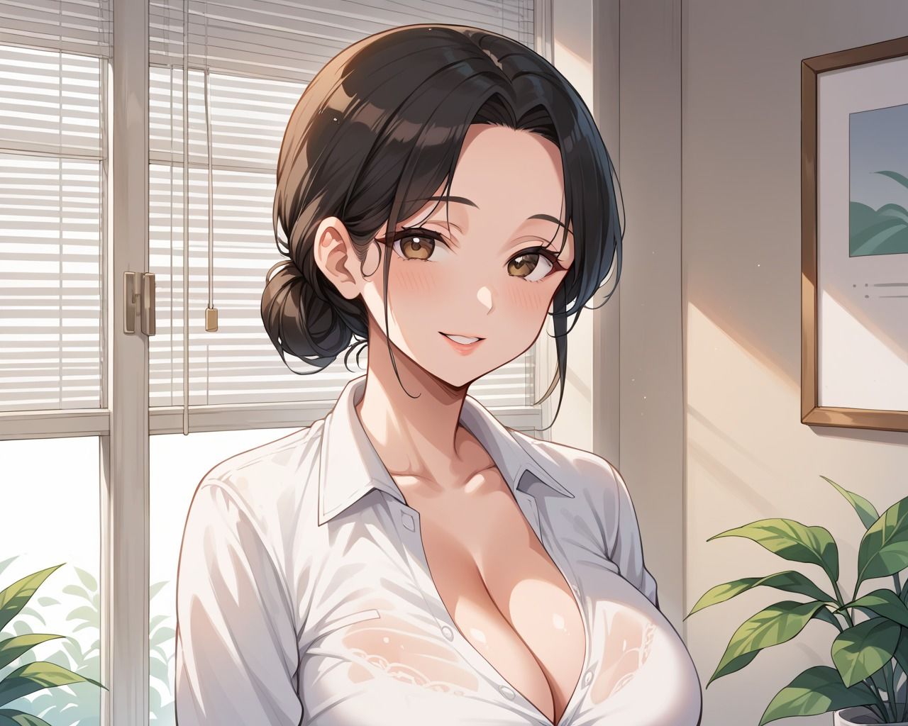 サンプル画像1:同居義母とオスメス剥き出し危険日生ハメ孕ませセックスまでいった話(ろんどんぷりん) [d_512762]