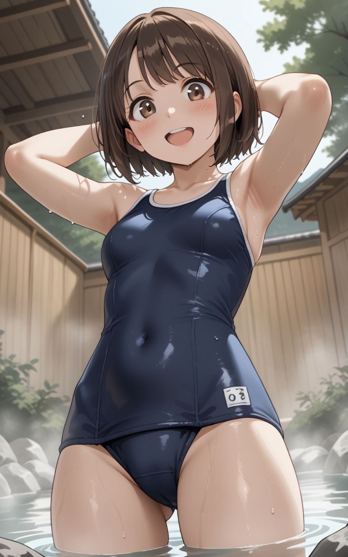 サンプル画像2:スク水の誘惑（3）(Yumeneko Factory) [d_512963]