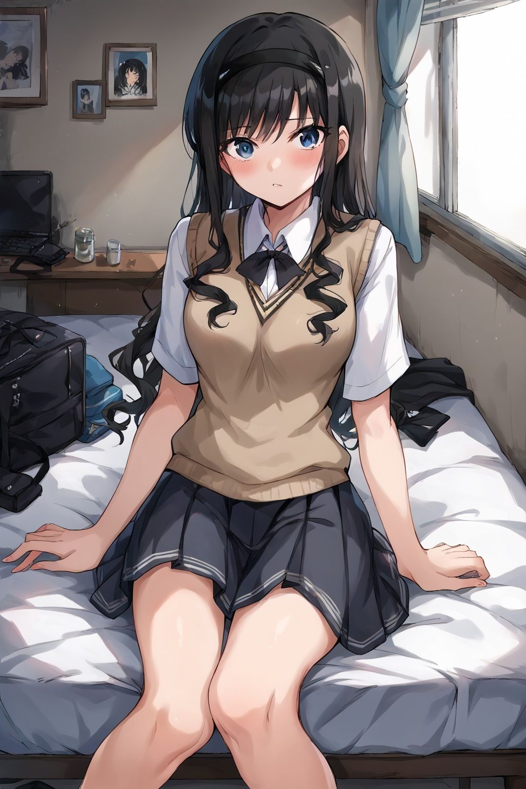 遊び半分で始めたパパ活で出会った男に睡眠薬を盛られ汚部屋にお持ち帰りされた女学生の画像3