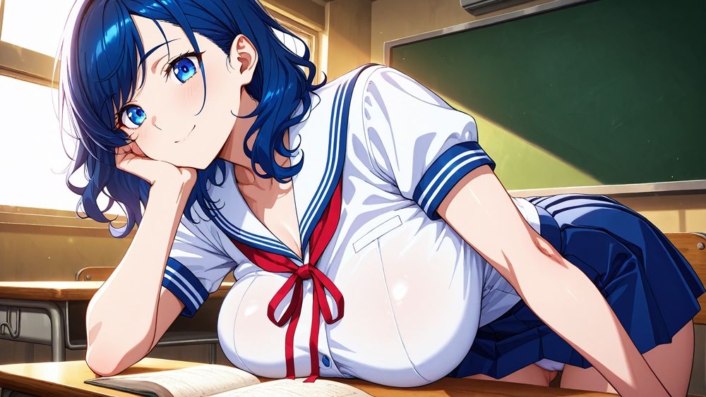 サンプル画像3:濡れた肌、競泳水着が誘う背徳のプールサイド【4K】(ニート印刷所) [d_513048]