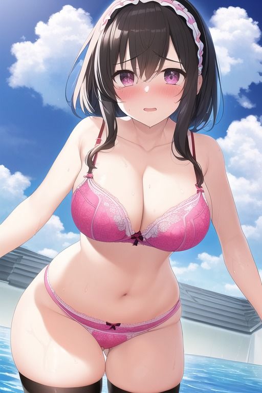 サンプル画像2:下着で、ドボン。(潮吹きジョニー) [d_513214]