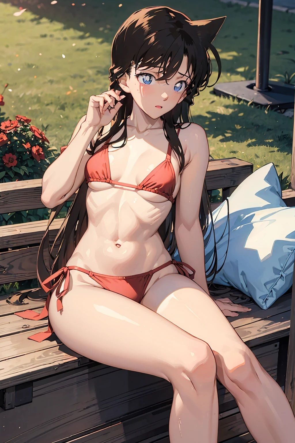 サンプル画像2:毛〇蘭  ビキニ（150枚）(きたあかりアート) [d_513252]