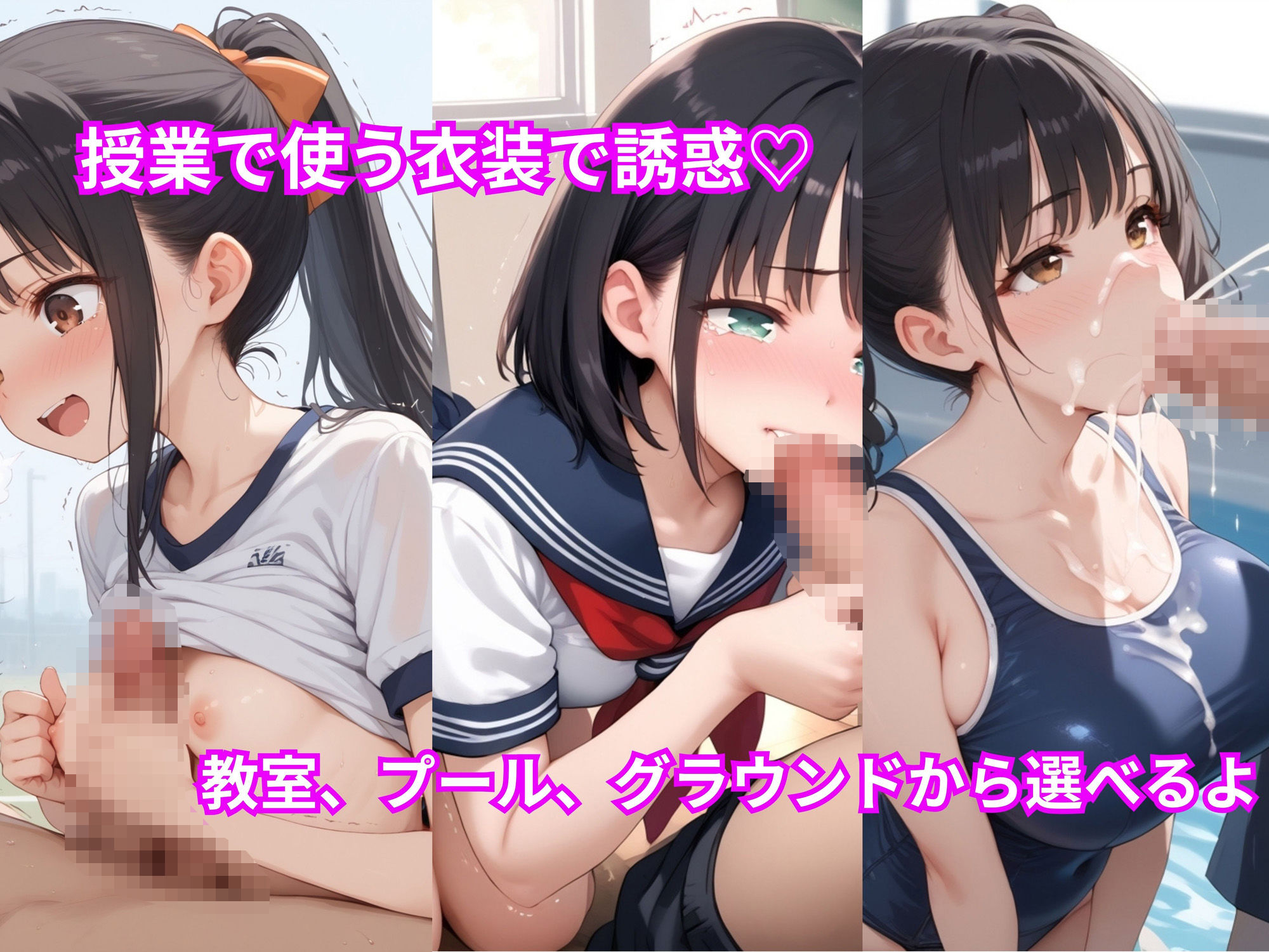 サンプル画像4:今日はえっちな文化祭(パンプキンちゃん) [d_513293]