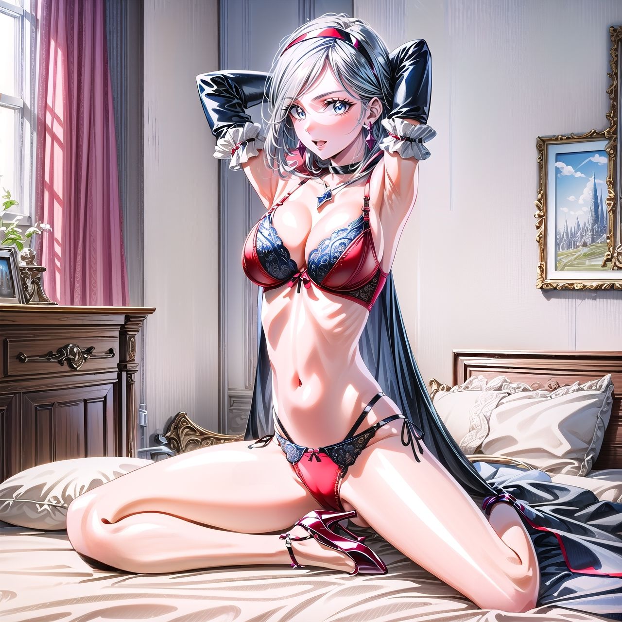 サンプル画像6:悪役なのに可愛いイ○ス様が捕まれば、当然いろんな辱めを受けますよね_玩具目隠し編(dempa-ero) [d_513412]