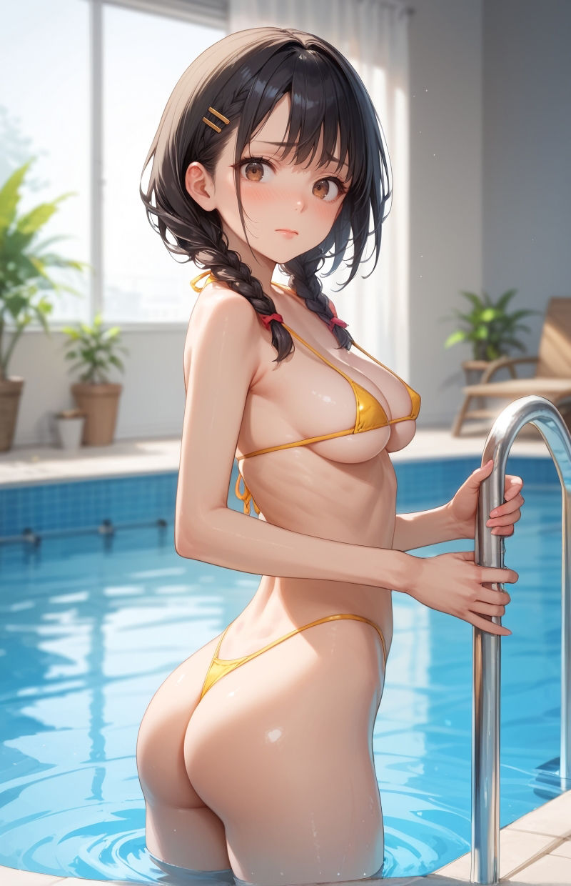 サンプル画像2:グラビア＆裏画像 JKアイドル 遠藤みさ(AIらぼんぬ) [d_513415]