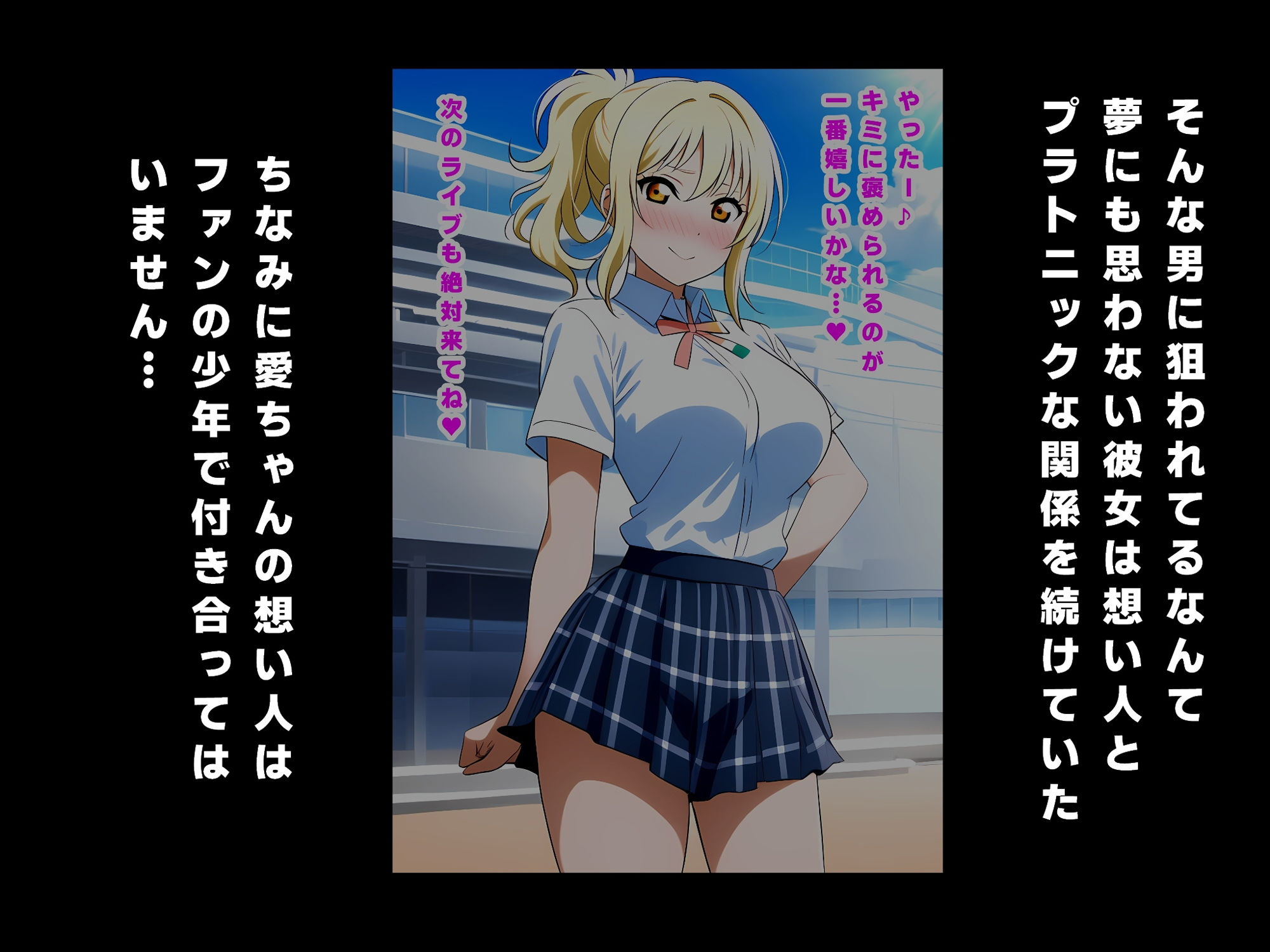 サンプル画像2:憧れのスクールアイドルが知らぬ間にアイツのものにされていた(ルビー) [d_513436]