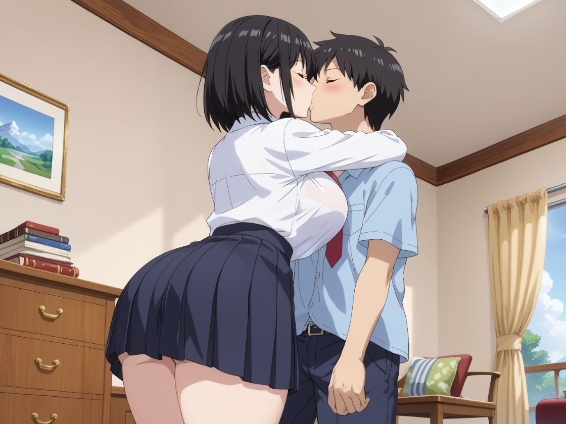 サンプル画像1:マッチングしたウブな処女JKを種付けしまくってオナホ調教してやった話(そいやっさ) [d_513560]