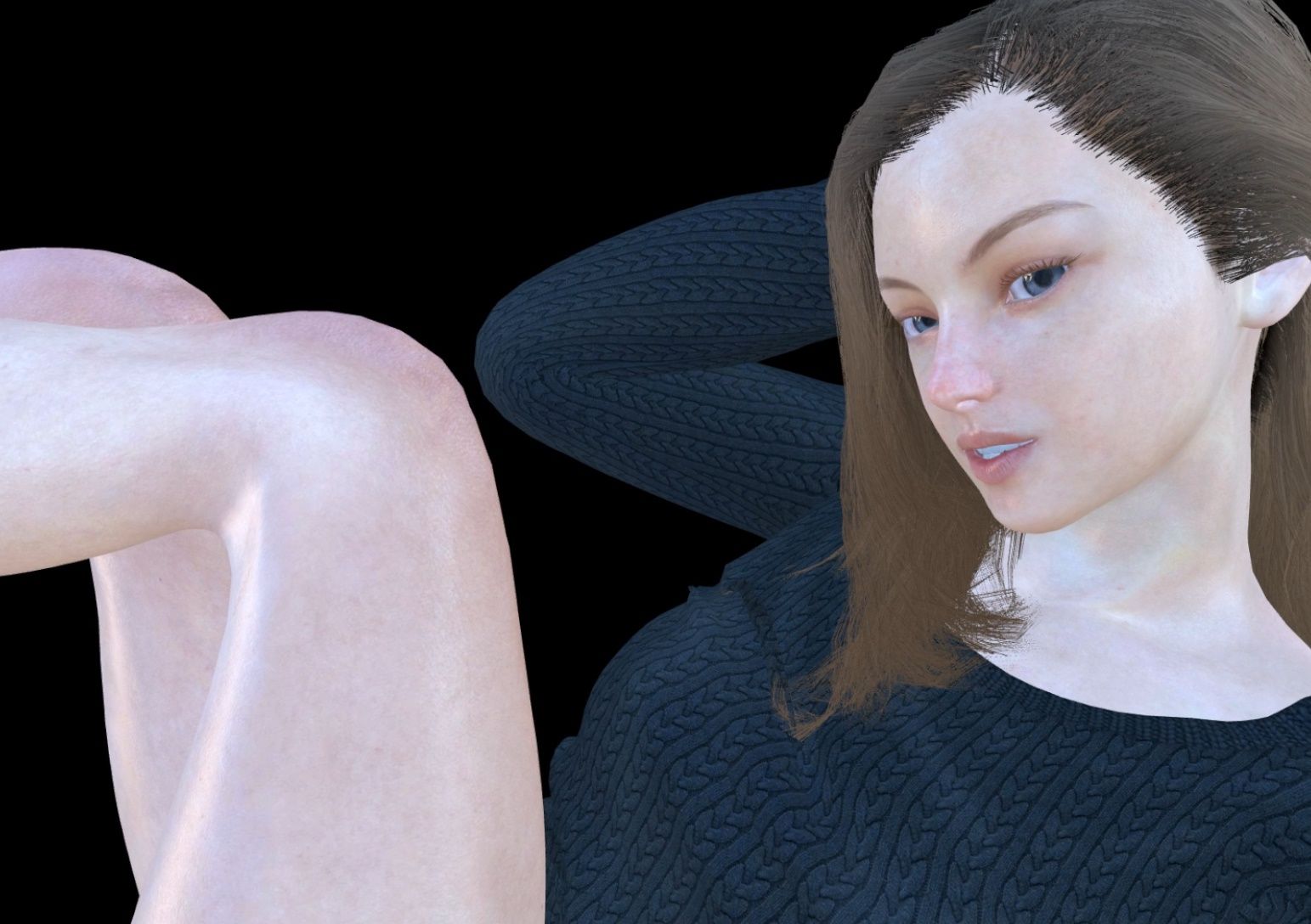 サンプル画像6:紅の卑猥なポーズ集(キンク文庫) [d_513690]