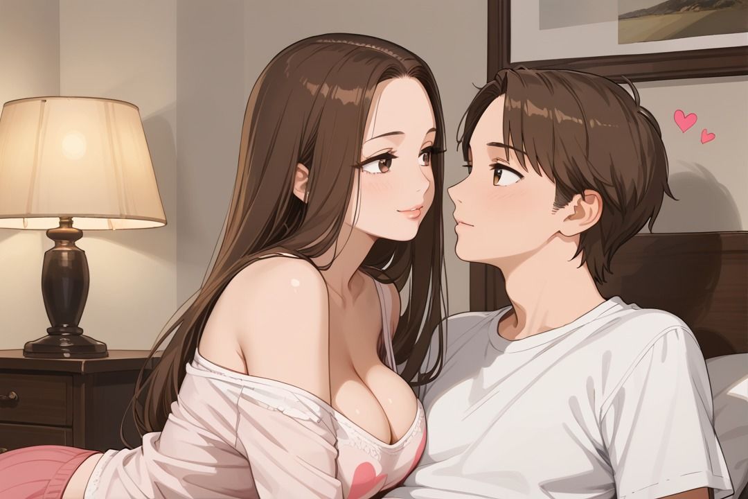 サンプル画像2:友達の母との秘密(あーるえむえふ) [d_513699]