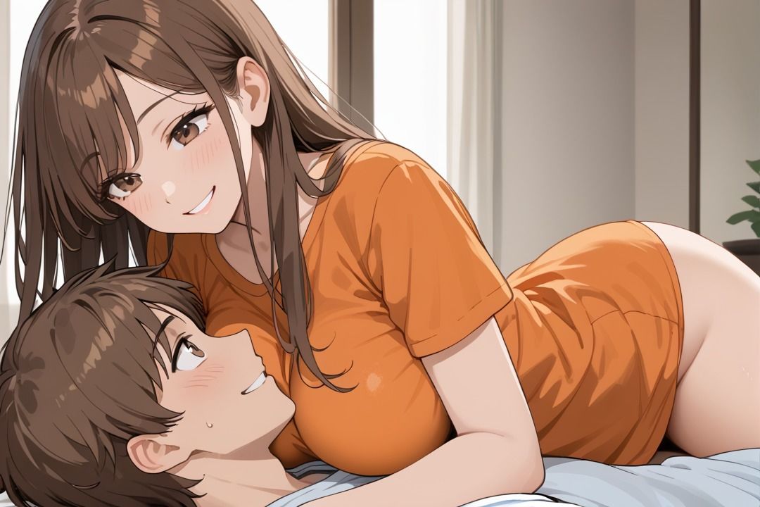 サンプル画像2:バイト先の人妻と(あーるえむえふ) [d_513723]