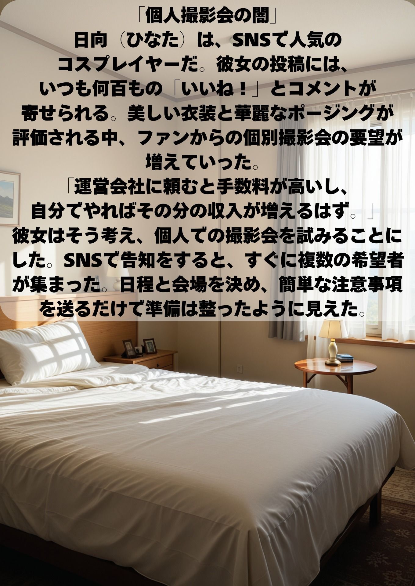 サンプル画像1:ただのコスプレ撮影会をオフパコにしゃちゃいました(シロウトAI美女AMU) [d_513850]