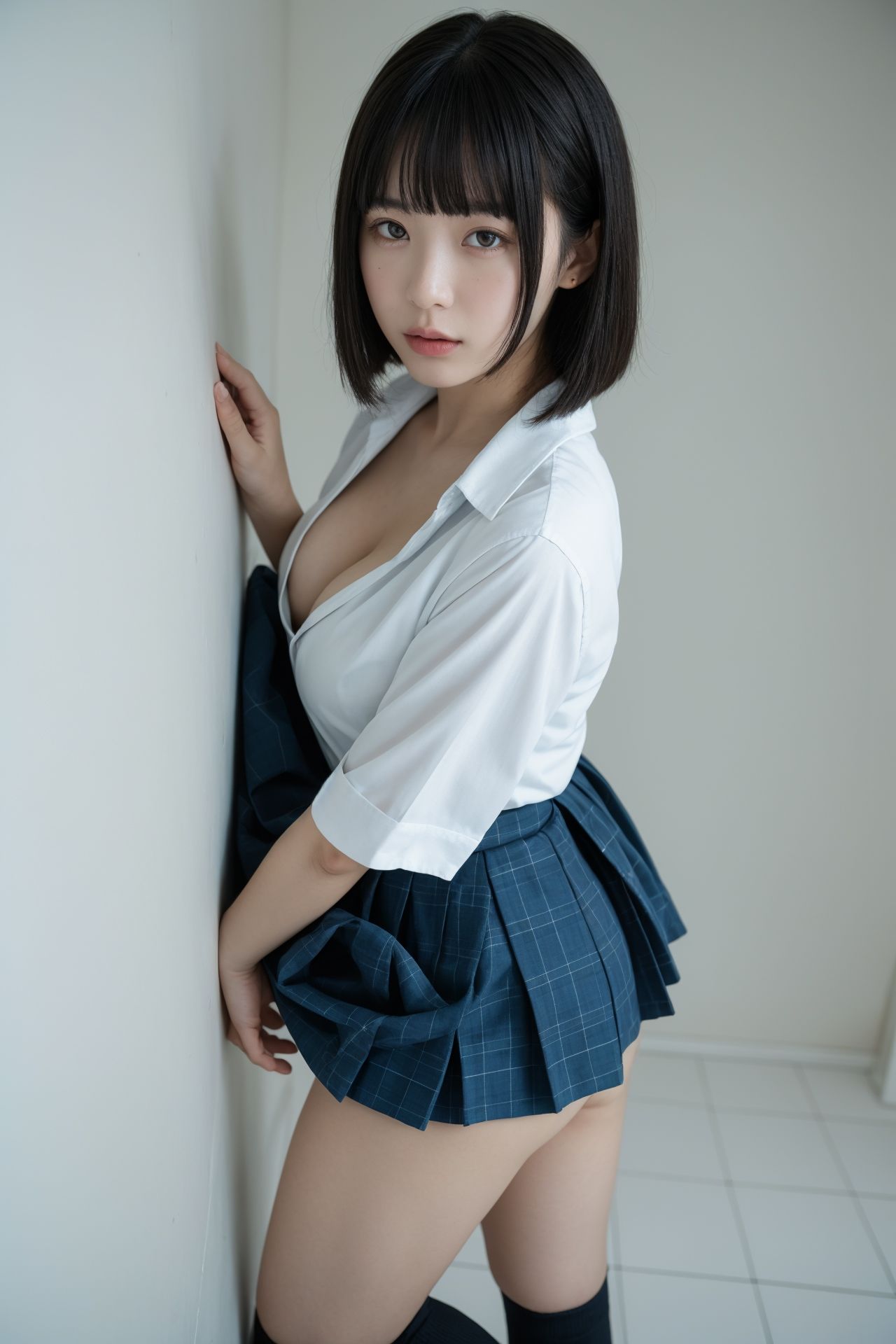 サンプル画像2:pony school uniform05，(miyochinAI) [d_513871]