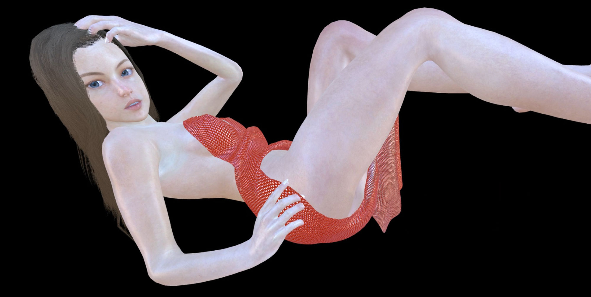 サンプル画像1:紅の卑猥なポーズ集2(キンク文庫) [d_513876]