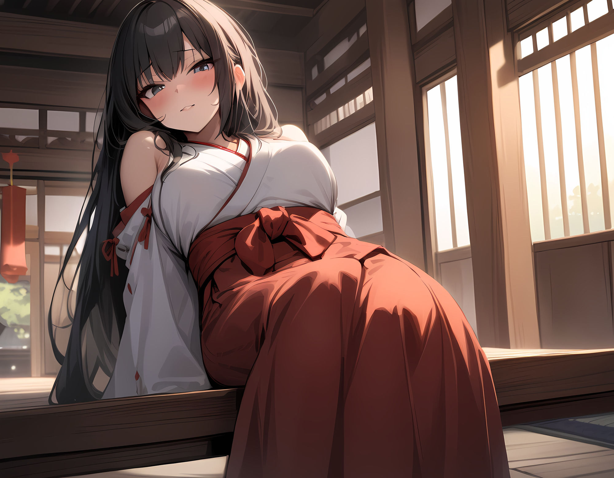 サンプル画像2:〜境内の秘密〜子孫繁栄を願い種付けSEX(エロエロハウス) [d_513983]