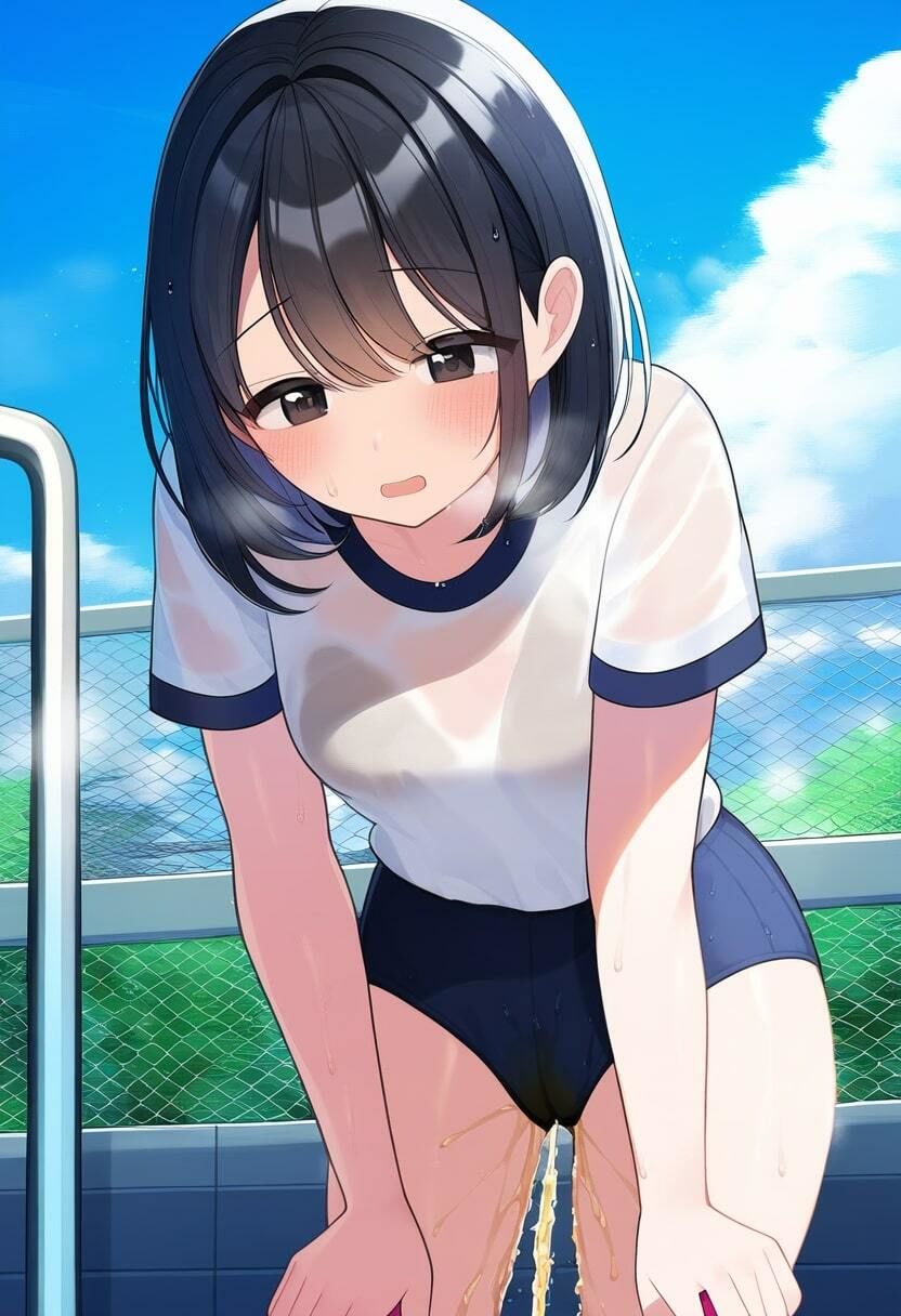 サンプル画像1:おもらしするJK(色気の垂れ流し) [d_514058]