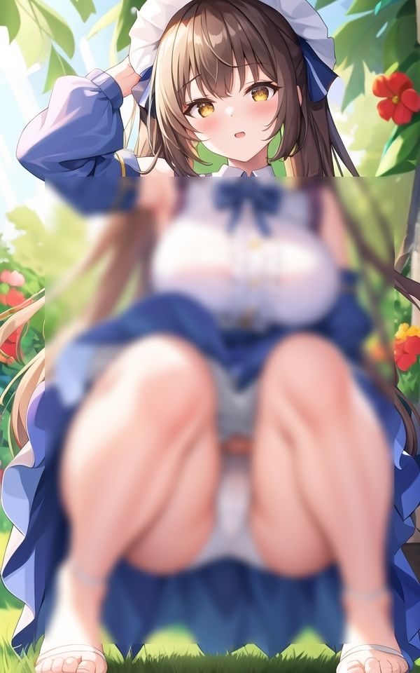 サンプル画像4:エッチなパンチラ姿、見てもいいよ(スタジオばなな) [d_514063]