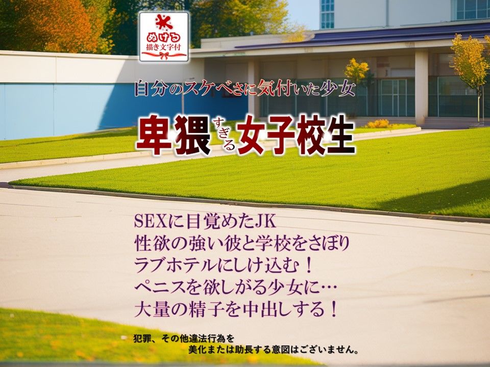 サンプル画像1:卑猥すぎる女子校生(AIマジカルタウン) [d_514071]