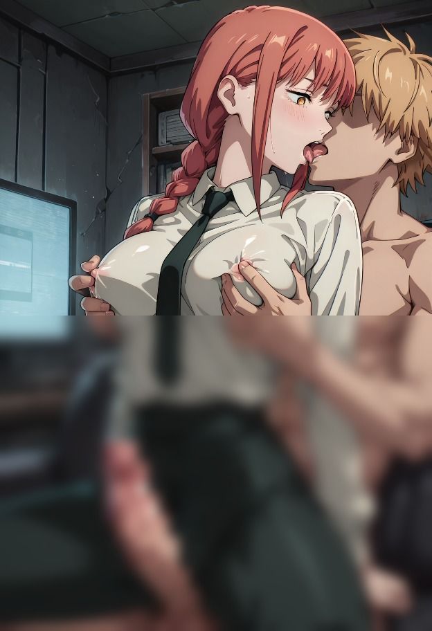 サンプル画像4:厳選 マキマxデンジ 特集！！！(えーあいぱたーん) [d_514112]