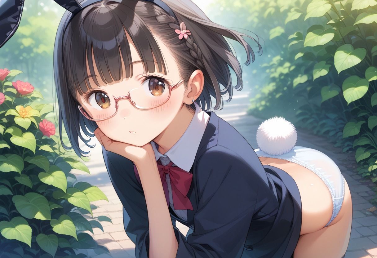 サンプル画像3:まじめちゃんが無断でバニーガールやってたから性指導(ロリかわ) [d_514113]