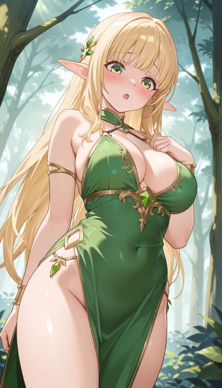 サンプル画像1:金髪エルフ（500枚）(MurabitoX) [d_514237]