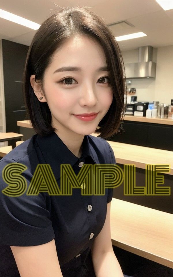 サンプル画像2:アイドル級オフィスレディ(アイドル級AI) [d_514243]