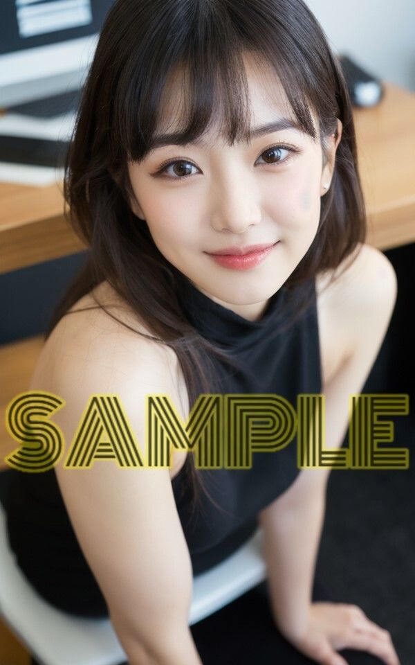 サンプル画像3:アイドル級オフィスレディ(アイドル級AI) [d_514243]