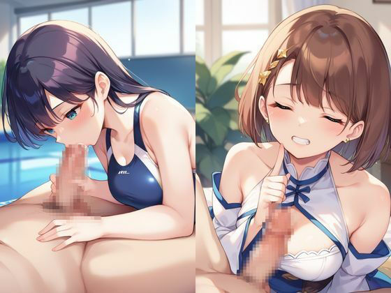 サンプル画像2:半年に1回開催される激エロイベント！ハイスペック女子とのヌキヌキ学園祭(ぴよんち) [d_514389]