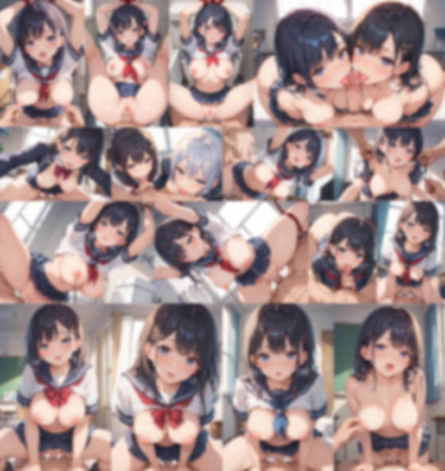 サンプル画像2:制服おっぱいフェラ天国(すもぽん2) [d_514390]