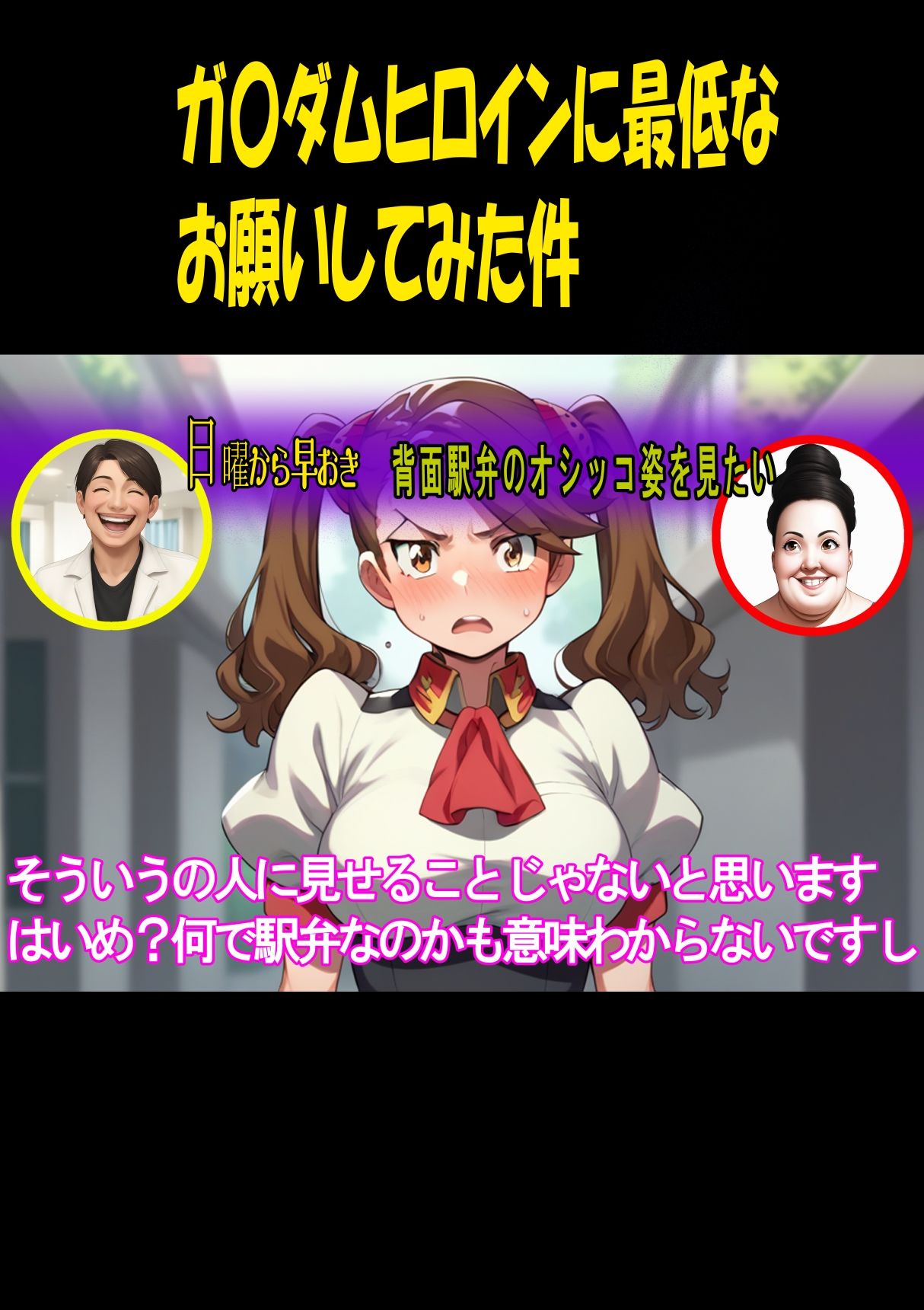 サンプル画像3:ギャン子 18＋画像集(アンチ奇乳) [d_514534]