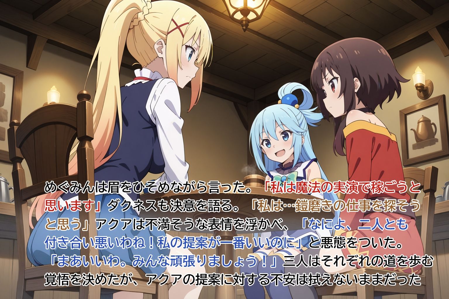 サンプル画像5:ア〇ア  路銀が無くなり酒場で接客エッチ(タカーノ) [d_514549]