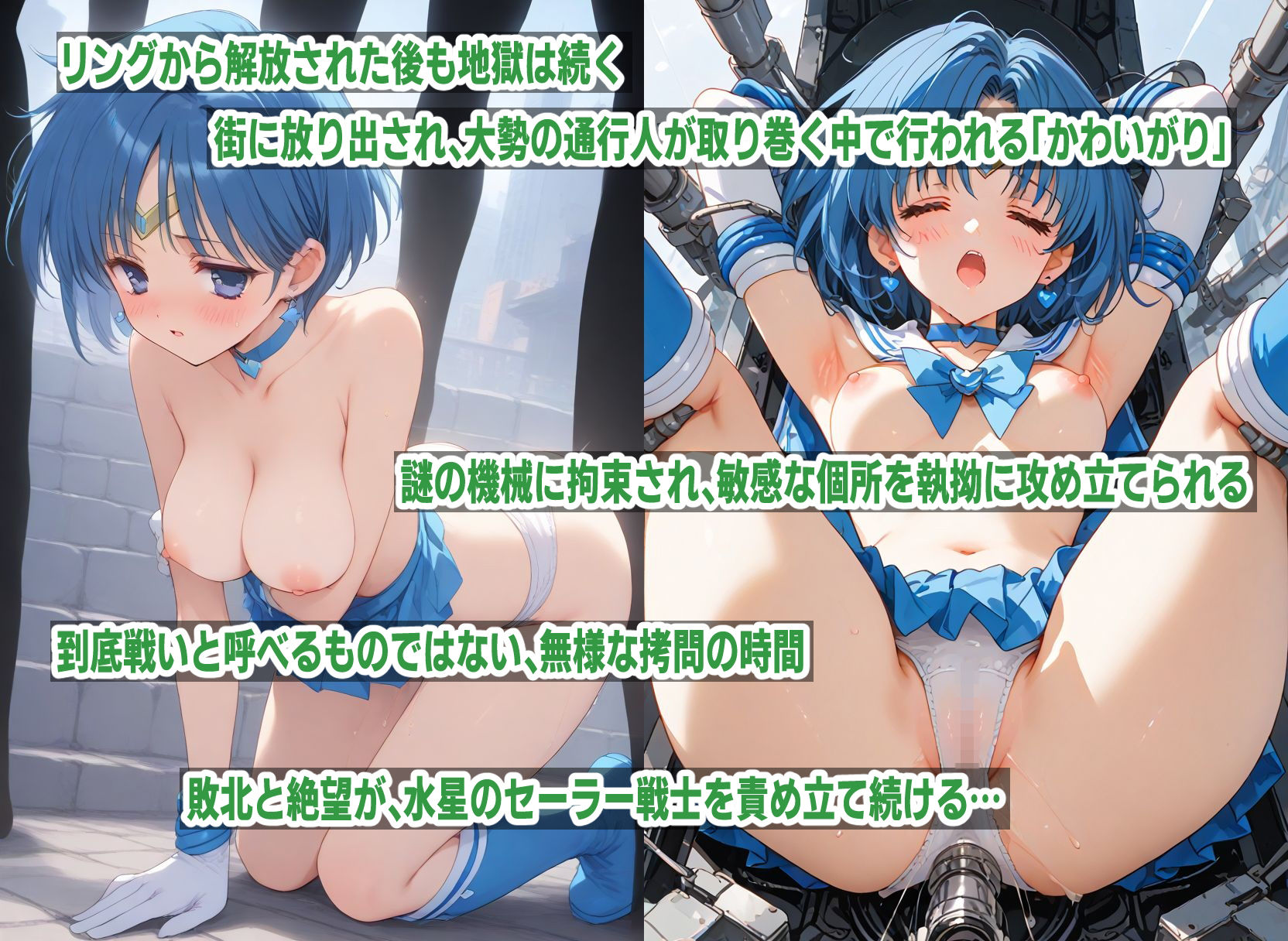 サンプル画像3:AI敗北少女CG集vol.6 マーキュリー陥落(mugi) [d_514731]