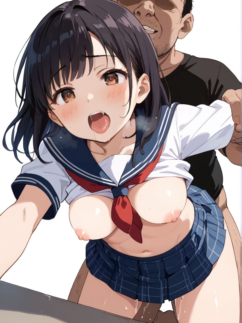 サンプル画像3:巨乳女子校生に中出し〜弱みを握られおじさん教師のセフレになり生ハメ放題される〜(ぽちっとエロス) [d_514755]