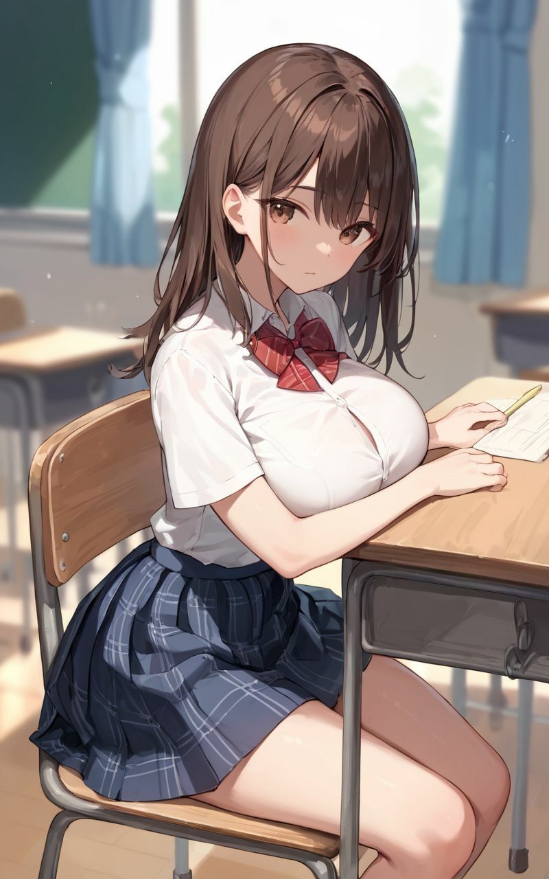 サンプル画像1:スク水×女子校生 濃厚セックス(くりぼー) [d_514776]