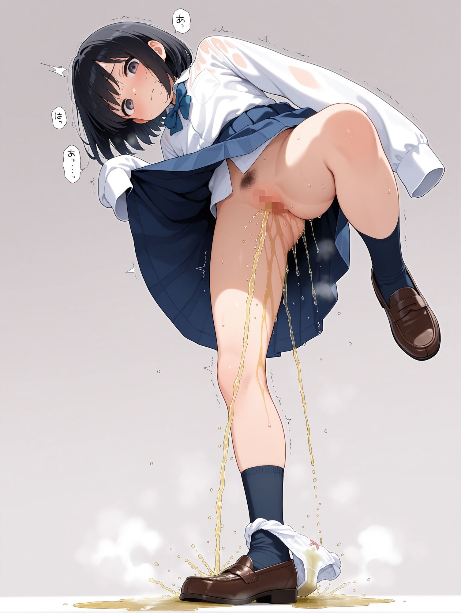 サンプル画像1:制服おしっこ  2(此処から) [d_514777]