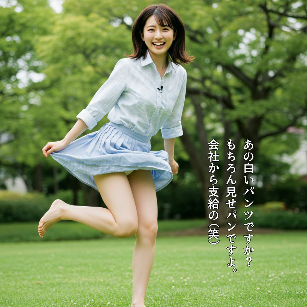 サンプル画像2:疑惑の女子アナパンチラカレンダー(もう限界) [d_514943]