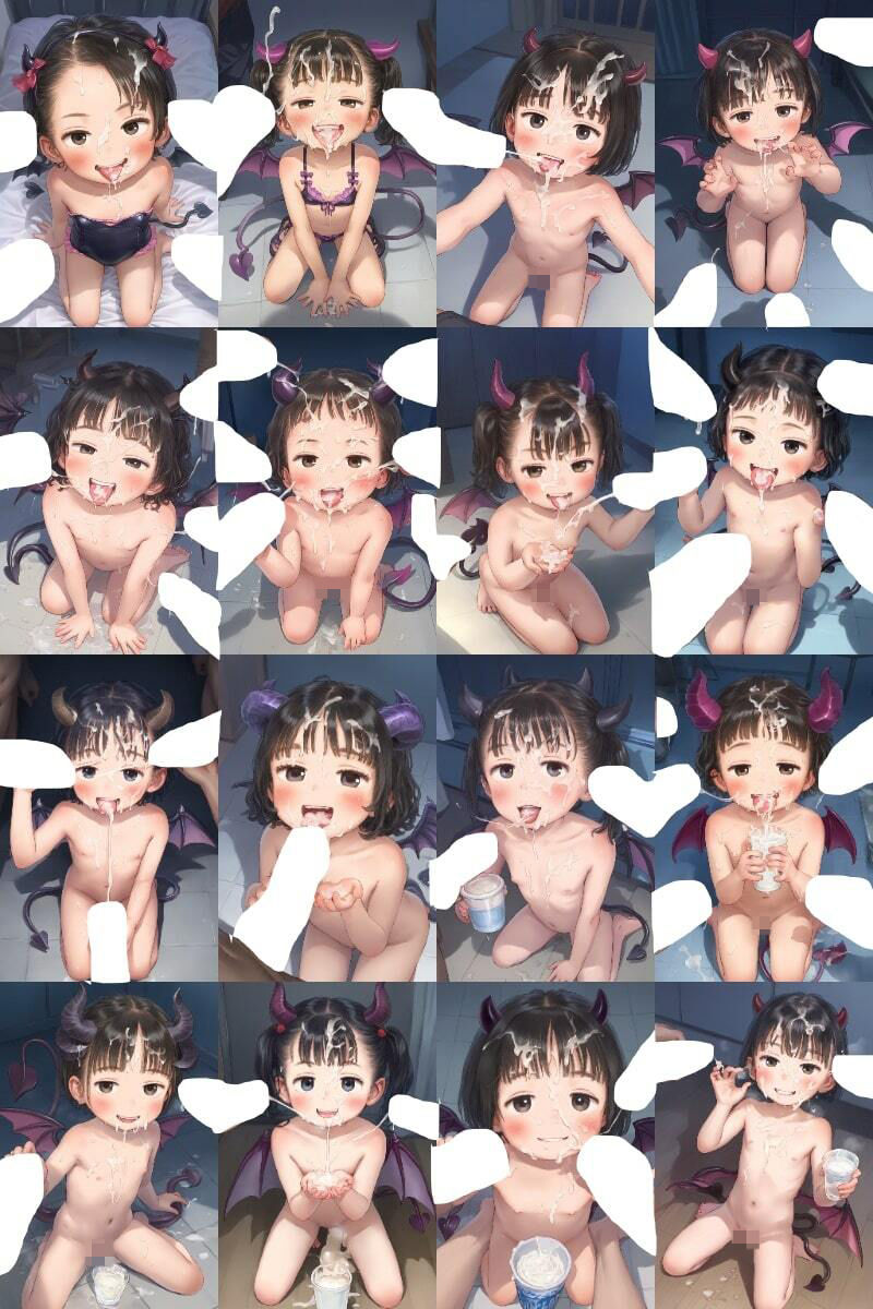 【500枚】ひよこサキュバス深夜の逆レ●プ搾精自宅訪問の画像9