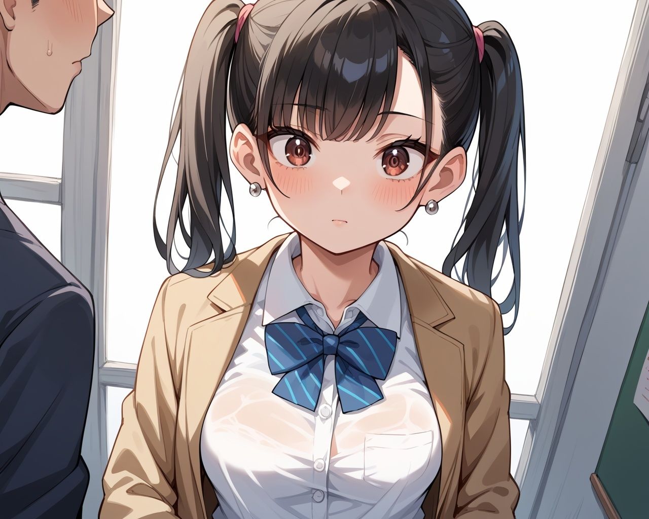 サンプル画像2:女子校生になった幼馴染がエチエチになっているので思わず性処理道具にしてしまった話(あめりかん極太そーせーじ) [d_515166]