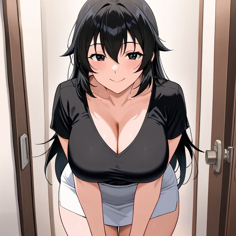 サンプル画像1:欲求不満の清純派人妻と仲良くなって不倫ックスで孕ませた件(おきに屋) [d_515173]