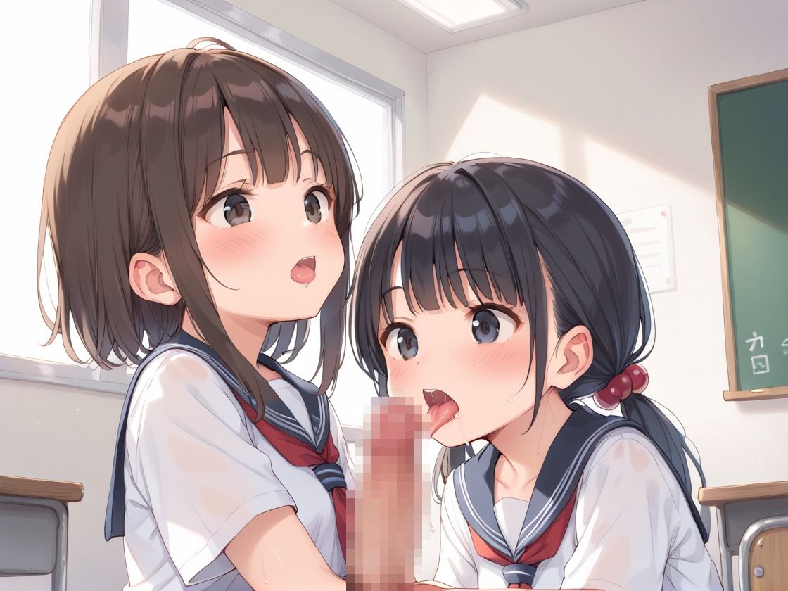 サンプル画像1:貧乳少女に初めての中出し(ふわふわまりる) [d_515238]