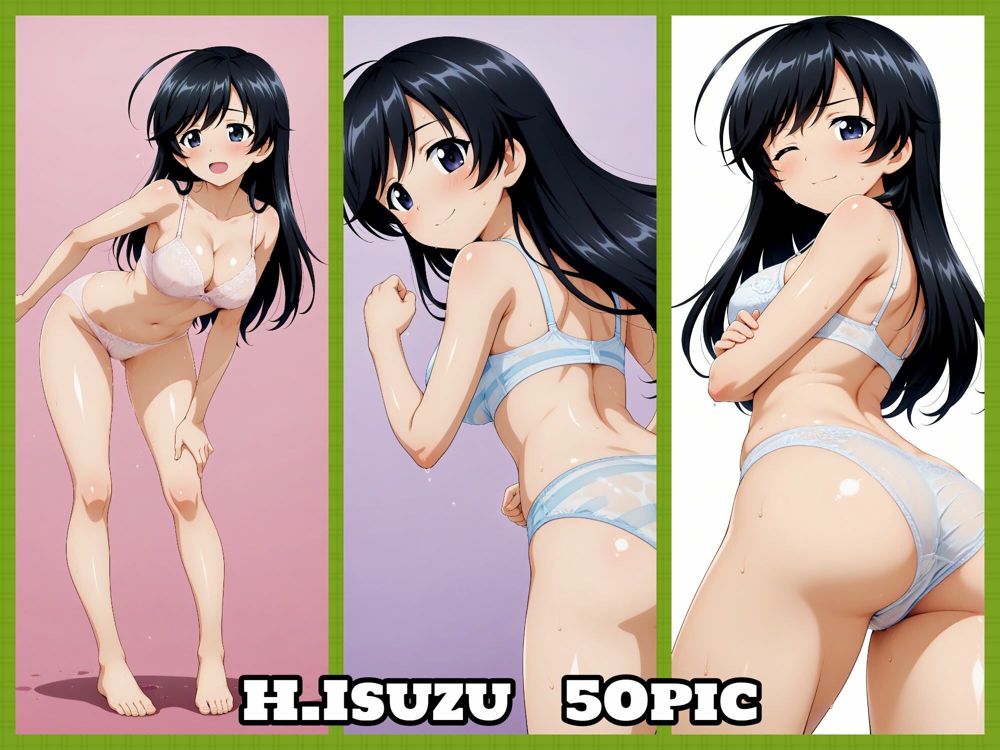 Girls underwear panties and bra あんこうチーム編のサンプル画像 6